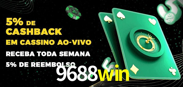 Promoções do cassino ao Vivo 9688win